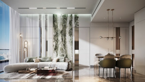 LivingDinningKitchen 1 Bedroom 4 - Samana Imperial Garden by Samana